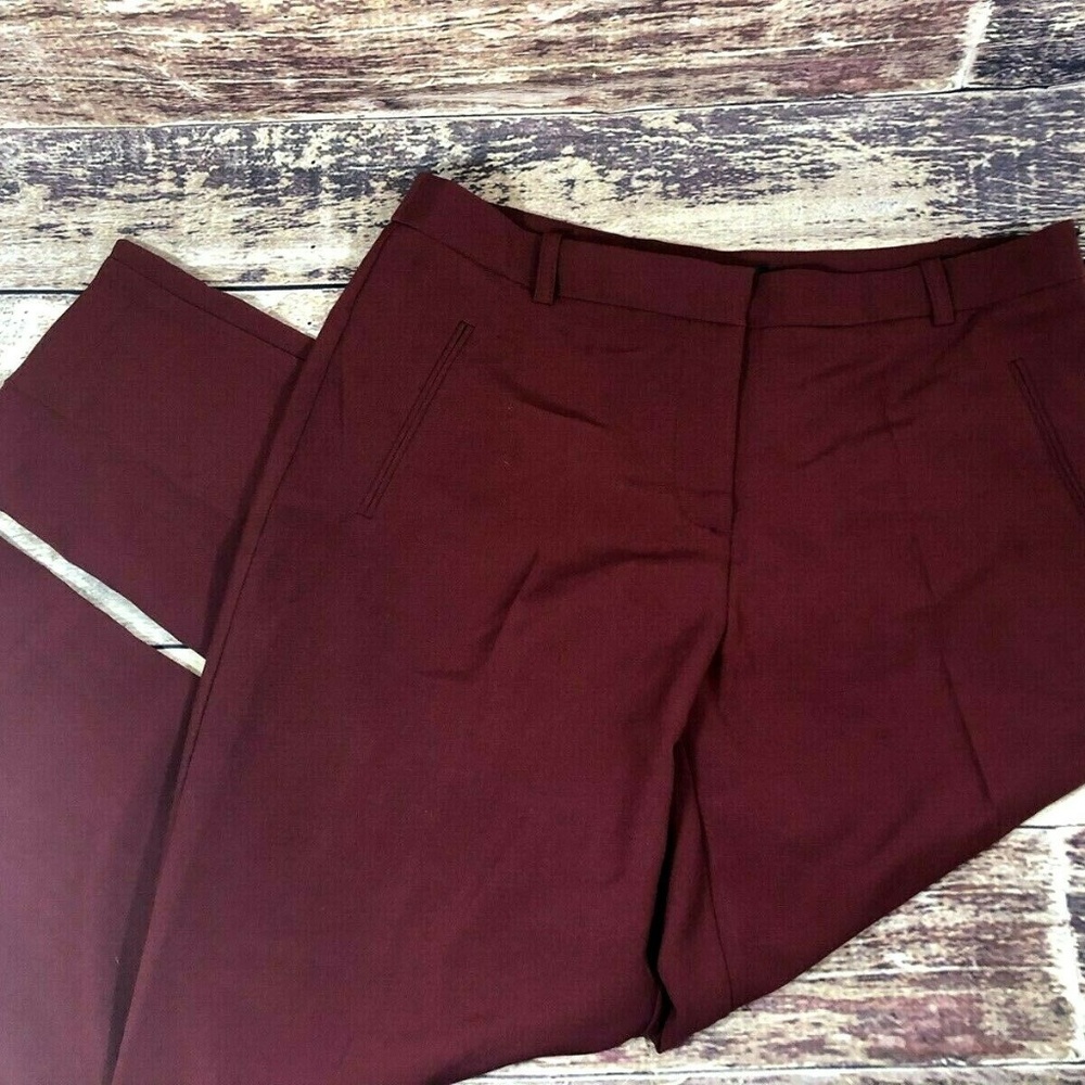 HavePlus Womens Dress Pants Size 1X Red Maroon